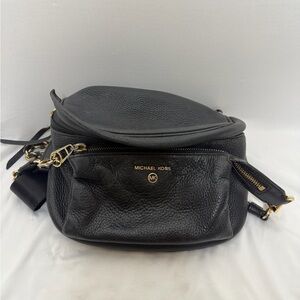 Michael Kors Pebbled Black Crossbody Bag